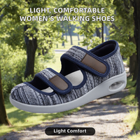 Nouvelles Chaussures Légères et Confortables à Lacets pour Personnes Âgées, Baskets de Marche à Coussin d'Air, Sandales pour Femmes avec Semelle EVA