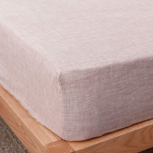 Juego de sábanas de lino francés lavado vintage, funda de almohada tejida y juego de sábanas de ropa de cama - Product Image 2