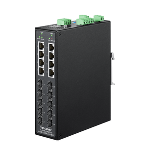 TP-LINK TL-IS500-8L8S2F-EX Switch Industrial Gestionado de Capa 3 Intrínsecamente Seguro para Automatización Minera - Product Image 1