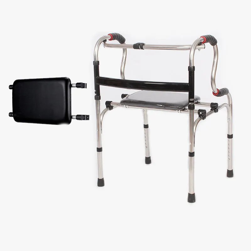 Rehabilitation Therapy Supplies Lightweight Folding Elderly Walker With Good Prices