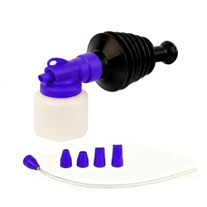 Pulverizador de polvo manual con boquilla larga <span class=keywords><strong>y</strong></span> bomba de aire de tipo push-pull <span class=keywords><strong>para</strong></span> aplicación de polvo fino <span class=keywords><strong>y</strong></span> polvo de tierra de diatomeas - Product Image 2