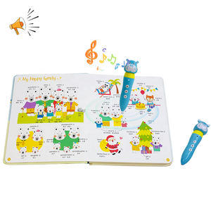 Trẻ Em Tùy Chỉnh Âm Thanh Cuốn Sách Nghe & Tìm Hiểu Âm Thanh Vui Vẻ <span class=keywords><strong>Push</strong></span> Buttons <span class=keywords><strong>Board</strong></span> Cuốn Sách - Product Image 3