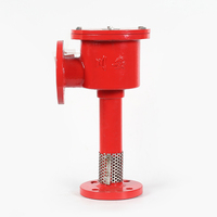 Équipement professionnel de lutte contre l'incendie en fonte ductile rouge avec chambre à mousse PCL4 24 Dn65 150 pour la protection d'urgence et la sécurité