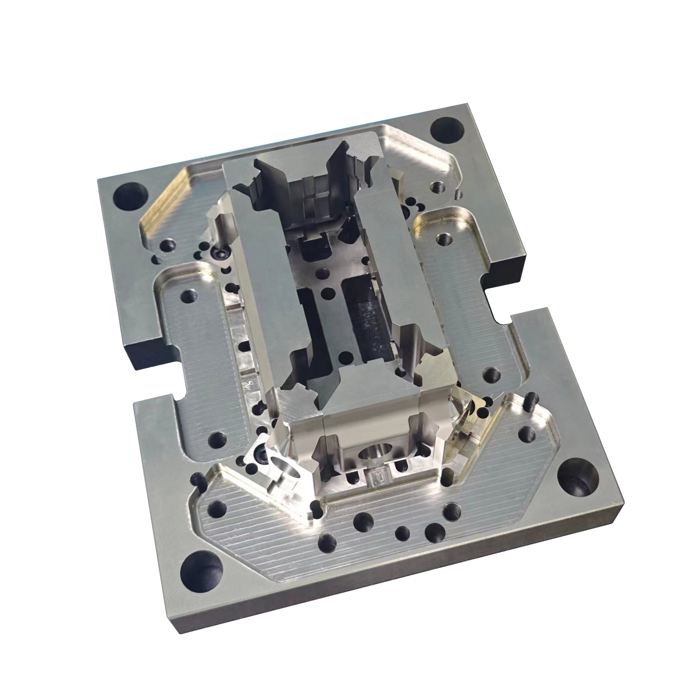 Découpe et découpe de composants de moule de précision usinés CNC personnalisés