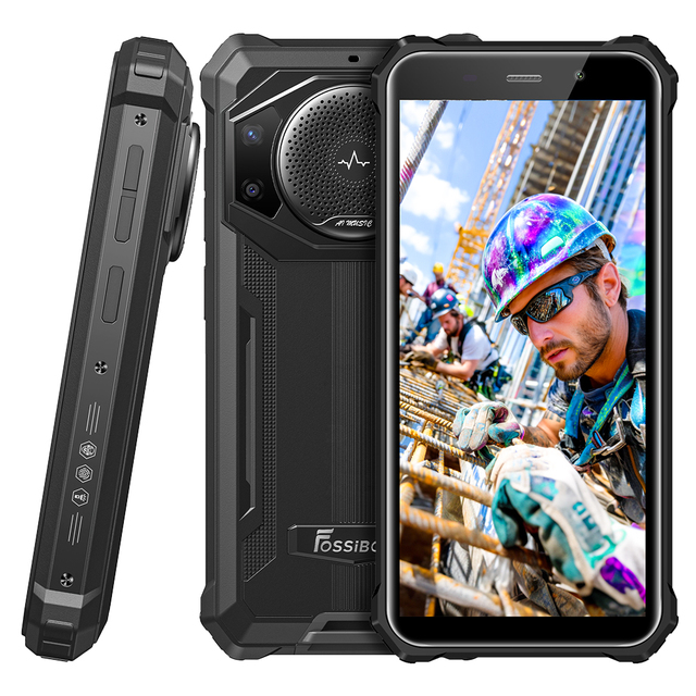 5.45-inch FOSSiBOT F101 Rugged Smartphone with loudspeaker smart key
