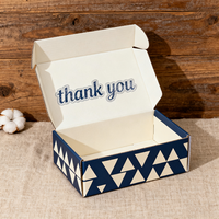 Boîtes d'emballage pour produits de santé féminine, boîtes d'expédition en carton ondulé, boîte pliable en carton ondulé E Flute, emballage personnalisé