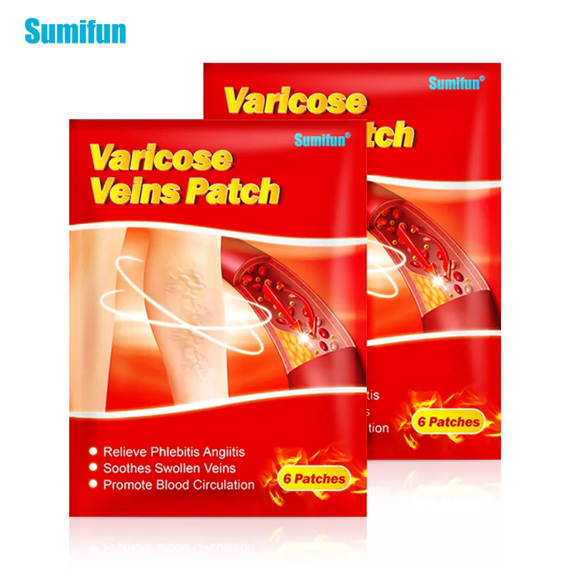 Tốt nhất bán sumifun Hot giãn tĩnh mạch các bản vá lỗi varicosity angiitis chân Spider loại bỏ Sticker chăm sóc cơ thể sopts OEM ODM