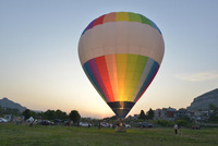 Ballon à air chaud gonflable extérieur personnalisé à prix d'usine, pour excursions panoramiques haut de gamme, couleur personnalisée, résistant aux intempéries, certifié CE