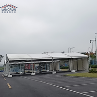Carpa para Fiestas Resistente al Fuego, Impermeable y con Protección UV, Carpa de Almacenamiento Industrial, Carpa de Gran Tamaño en Venta