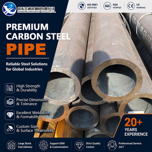 Tubería de Acero al Carbono de 325 mm y 12 mm, Laminada en Caliente A210 ASTM A53, Estirada en Frío A106 Gr.B, con Clasificación de Alta Presión - Product Image 1