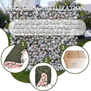 Arco de Boda Decorativo con Flores Artificiales de Champán Hechas a Mano, Pared de Rosas de Tela de Seda Premium para una Romántica Despedida de Soltera, Decoración para Cuarto de Bebé - Product Image 3