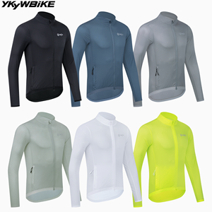 <span class=keywords><strong>Veste</strong></span> de cyclisme pour <span class=keywords><strong>homme</strong></span> YKYWBIKE, coupe-vent, légère, manches longues, vêtements de vélo, maillot de vélo, <span class=keywords><strong>veste</strong></span> de vélo de montagne - Product Image 1