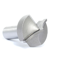 Fraises à bois CNC de type V à pointe arrondie, diamètre de la tige 1/2 pouce, rayon 5/8 pouce, personnalisées ODM/OEM, pour machines CNC