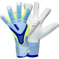 Guantes de Portero de Látex Genuino de Alta Calidad de 4 mm con PU Antideslizante para Fútbol y Uso en Exteriores