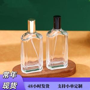 Flacon de parfum en verre de 100 ml avec bouchon à vis, carré et vide, pour sérum de soin de la peau et produits de maquillage, directement de l'usine - Product Image 5