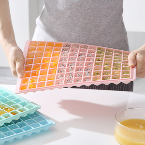 Silicone Ice Cube Trays 96 Squares Quick Freeze For Home Refrigerator Cooling - Product Image 4