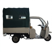 Tricycle à moteur à essence robuste 201-250cc grande capacité à carrosserie ouverte pour passagers, charge lourde, 50-70 km/h
