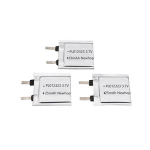Ультратонкий 102323 PL012323 1 мм толстый литий-ионный полимерный аккумулятор 30 мАч 25 мАч 3,7 В маленький Липовой аккумулятор 012323 - Product Image 2