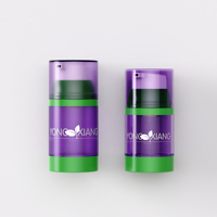 Pot à vide en plastique avec pompe sans air de luxe Logo personnalisé comme PP pour sérum crème pour le visage soins de la peau nettoyant pour le visage emballage de cosmétiques