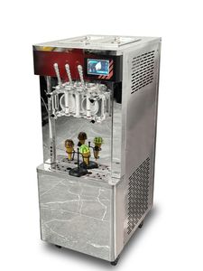 Máquina de Helados Comercial QDMECH con Panel Táctil de 5 Pulgadas, 8 Programas, Fácil Operación, <span class=keywords><strong>2</strong></span>+1 Sabores - Product Image 1