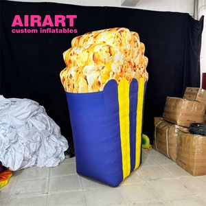 Decoración Inflable de Palomitas de Maíz para Eventos de Estreno de Películas - Product Image 5