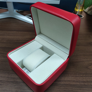 Factory Direct Sale Classic Red Leather <b>Watch</b> Box, Affordable Brand <b>Watch</b> <b>Case</b>, Fashion <b>Watch</b> Packaging Box,<b>Watch</b> Boxes & <b>Cases</b> - Product Image 6