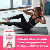 Gummies Julong 1000MG NAD+ : Complément NAD+ Sans Sucre, Vitamine B3 Biologique, Niacinamide – Stimule la Régénération du NAD et l'Énergie