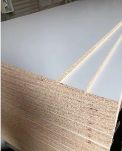 Pannelli in <span class=keywords><strong>Truciolato</strong></span> Melaminico Bianco Caldo a Doppia Faccia 1220*2440/1830*2440 15-16mm 18mm, Struttura a 3 Strati, <span class=keywords><strong>Fogli</strong></span> <span class=keywords><strong>di</strong></span> <span class=keywords><strong>Truciolato</strong></span> Finiti - Product Image 1