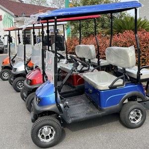 48V 모터 및 배터리로 관광 해변 휴가를위한 접이식 전기 미니 골프 카트 새로운 모델 - Product Image 5