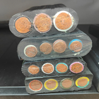 Flaches 3-Adriges 4-Adriges Flexibles PVC-Gummi 16mm 25mm 35mm 50mm 70mm Elektrisches Tauchpumpenkabel für Tiefbrunnen Preis