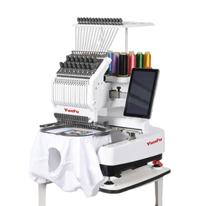 Máquina de Bordar Computarizada Digital Automática de 1 Cabezal y 15 Agujas, 1200 RPM, con 5 Años de Garantía, para Tiendas de Impresión de Gorras - Product Image 1
