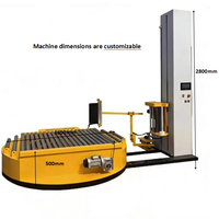 Machine d'emballage de film enroulé en ligne, machine automatique de recouvrement et d'enroulement de film