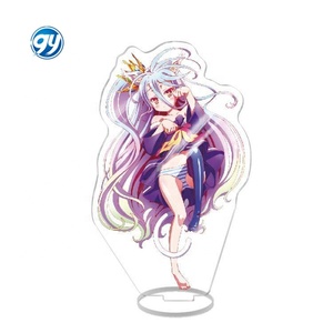 No Game No Life Sora Shiro Acrylique Stand Anime Gaming Thème Bureau Décor pour <span class=keywords><strong>Otaku</strong></span> Room Collection - Product Image 2