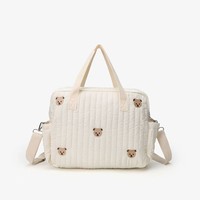 Nouveau Sac à Dos Tendance et Portable INS pour Mamans, Idéal pour les Sorties avec Bébé, Sac Bandoulière en Polyester Respirant et Antibactérien