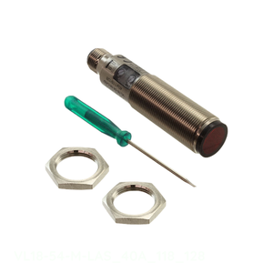 VL18-54-<span class=keywords><strong>M</strong></span>-LAS/40A/118/128 retroriflettente <span class=keywords><strong>SEN</strong></span> W/PLR FIL 18 cilindro filettato-uscita logica riflettente M18 - Product Image 1