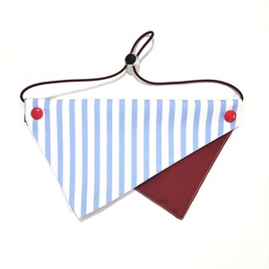 ผ้าพันคอแบบปรับได้พร้อมกระดุมแป๊ก - ผ้ากันเปื้อนรูปสามเหลี่ยมที่ระบายอากาศได้ดีและซักทำความสะอาดได้สำหรับสุนัขและแมวขนาดเล็ก กลาง ใหญ่ - Product Image 4