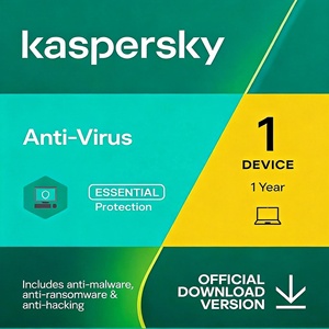 ซอฟต์แวร์ป้องกันไวรัส <span class=keywords><strong>Kaspersky</strong></span> Anti-Virus 1 ปี 1 อุปกรณ์  ใบอนุญาตใช้งานทั่วโลก  คีย์ส่งทันที มีสินค้าในสต็อก เวอร์ชันอินเทอร์เน็ต - Product Image 1