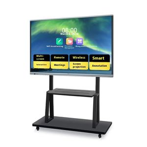 Multimedia teaching and training conference tablet all-in-one office touch smart electronic whiteboard blackboard <b>interactive</b> - Product Image 1