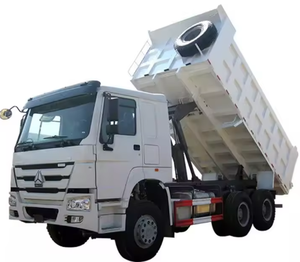 Camion semi-remorque benne basculante HOWO 6X4 de haute qualité en acier Q355B robuste pour la construction routière, l'exploitation minière et le transport de matériaux de construction - Product Image 2