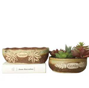 뜨거운 판매 현대 간단한 스타일 손으로 만든 공예 즙이 많은 식물 Antik 냄비 분재