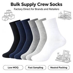 <span class=keywords><strong>Dafi</strong></span> Lot <span class=keywords><strong>de</strong></span> 4 paires <span class=keywords><strong>de</strong></span> chaussettes en coton extra larges pour diabétiques, unisexe, sans élastique, coupe ample, sans couture, unies, douces, qualité supérieure, sublimation - Product Image 4