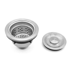 Escurridor de tapón de fregadero de cocina al por mayor barato con tapa Filtro de lavabo de cocina escurridor de fregadero cesta de residuos - Product Image 5