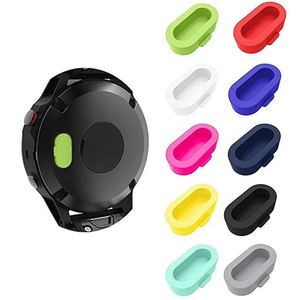 10 pièces dans un paquet Port de charge protecteur de couverture de prise anti-poussière pour Garmin Fenix <span class=keywords><strong>5</strong></span> 5S 5X 6 6S 6X 7 7S 7X Venu Vivoactive4 <span class=keywords><strong>Vivomove</strong></span> - Product Image 6