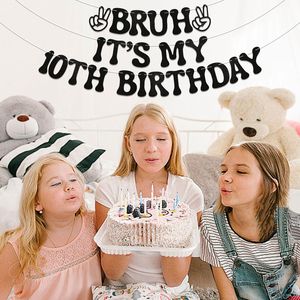 Promotion Spéciale : Guirlande de Bannière en Papier Pailleté « C'est Mon Anniversaire » Style Européen pour Décoration de Fête - Product Image 6