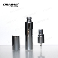 Botol Kaca Kecil 2Ml 15Ml 10Ml Tutup Perak Bening Botol Semprot Kaca Beku Kecil Penyiraman Parfum Semprot dengan Kemasan