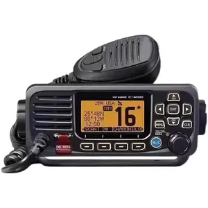 आईकॉम वॉकी टॉकी के लिए मूल IC-M330 VHF रेडियो IPX7 वाटरप्रूफ समुद्री रेडियो 25W बेस रेडियो स्टेशन