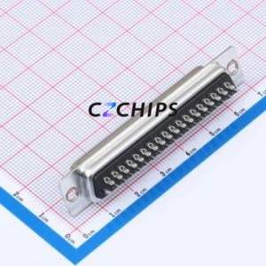 DS1033-37FBNSiSS-CT D-Sub/VGA Connector Through hole Component (THT) Connector Standard D-Sub Female 37P Solder Wire Type - Product Image 2
