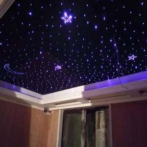 Meilleur cinéma maison étoiles panneau fibre optique étoiles carreaux de <span class=keywords><strong>plafond</strong></span> pour lune tir univers étoiles filantes - Product Image 4