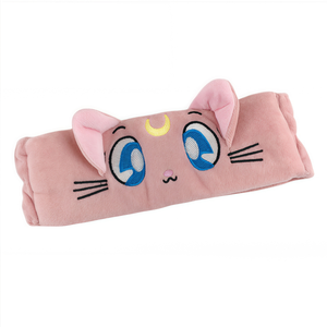महिलाओं का कोरल वेलवेट प्यारा कार्टून सिलाई हेडबैंड मेकअप स्पा फेस वाशिंग के लिए आरामदायक बाल बैंड - Product Image 3