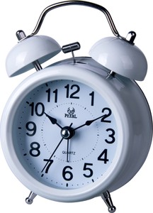 Reloj Despertador <span class=keywords><strong>de</strong></span> Cuarzo Metálico <span class=keywords><strong>de</strong></span> Doble <span class=keywords><strong>Campana</strong></span> <span class=keywords><strong>de</strong></span> 3 Pulgadas, Funciona con Pilas, con Sonido Fuerte para Dormidores Profundos, Venta al por Mayor - Product Image 5